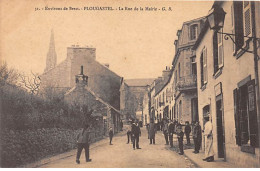 PLOUGASTEL - La Rue De La Mairie - Très Bon état - Plougastel-Daoulas