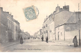 CHATEAUROUX - Rue De La République - Très Bon état - Chateauroux