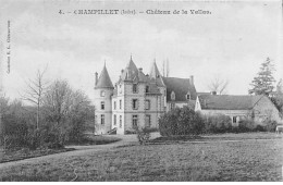 CHAMPILLET - Château De La Vallas - Très Bon état - Otros & Sin Clasificación