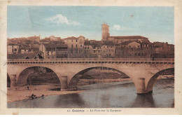 CAZERES - Le Pont Sur La Garonne - Très Bon état - Otros & Sin Clasificación