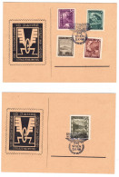 Autriche // 1946 //  7 Documents 10 Jahre Sportvereinigung Der Straszenb.Wien's - Covers & Documents