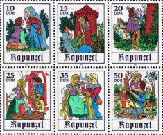 GDR - 1978 - Fairy Tales - Rapunzel - Mint Stamp SET - Neufs