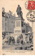 LONS LE SAUNIER - Statue Du Général Lecourbe - Place De La Liberté - Très Bon état - Lons Le Saunier