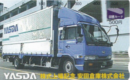 Japan Prepaid  Libary Card 500 - YASDA Truck - Japon