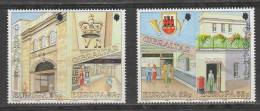Gibraltar Europa 1990 N° 599 à 602 ** Ets Postaux - 1990