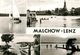 73332474 Lenz Malchow Kloster Fahrgastschiff Anlegesteg Lenz Malchow - Other & Unclassified