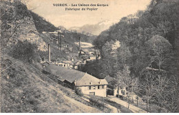 VOIRON - Les Usines Des Gorges - Fabrique De Papier - Très Bon état - Voiron