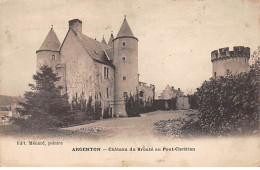 ARGENTON - Château Du Brouté Au Pont Chrétien - Très Bon état - Autres & Non Classés