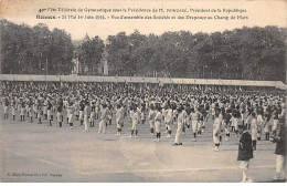 40e Fête Fédérale De Gymnastiquee Sous La Présidence De Poincaré - RENNES - 31 Mai , 1er Juin 1914 - Très Bon état - Rennes