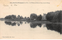 Forêt De PAIMPONT - Le Château Du Pas Du Houx, Vue De L'Etang - Très Bon état - Paimpont