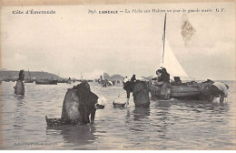 CANCALE - La Pêche Aux Huîtres Un Jour De Grande Marée - Très Bon état - Cancale