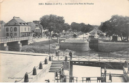 REDON - Le Canal Et Le Pont Saint Nicolas - Très Bon état - Redon