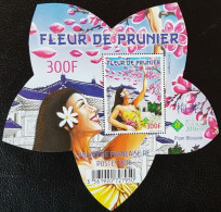 POLYNESIE - Fleur De Prunier - Blocs-feuillets