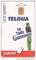 GUATEMALA - Parrot, Telgua In All Guatemala, Chip GEM 3.1(black), Used - Féroé (Iles)