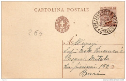 1934  CARTOLINA CON ANNULLO  SPEZZANO DELLA SILA COSENZA - Postwaardestukken