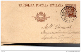 1929  CARTOLINA CON ANNULLO  MARTINA FRANCA TARANTO - Ganzsachen