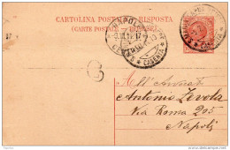 1914   CARTOLINA CON ANNULLO  S. MARIA CAPUAVETERE CASERTA - Interi Postali