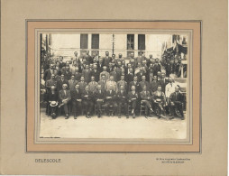 BELLE PHOTO GROUPE D'HOMMES POUR CEREMONIE MONT DE MARSAN ANNEES 20 - Autres & Non Classés