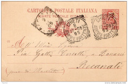 1905  CARTOLINA CON ANNULLO NOVELLO CUNEO - Ganzsachen