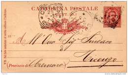 1898  CARTOLINA CON ANNULLO  CREMONA - Entiers Postaux