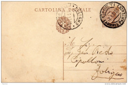 1923 CARTOLINA CON ANNULLO CHIETI - Entero Postal