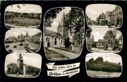 73332286 Brilon Marktplatz Ev Kirche Probsteikirche Bahnhofstr Derkere Tor Bruch - Brilon