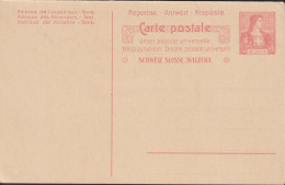 1907 Schweiz Carte Postale, Zum: 37 10Cts Karmin ** Helvetia Brustbild - Ganzsachen