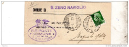 1930   LETTERA CON ANNULLO S. ZENO NAVIGLIO  BRESCIA - Marcophilia