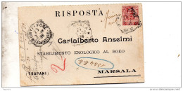 1906  CARTOLINA CON ANNULLO  Monteleone CATANZARO - Marcofilía