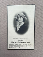 GASIA Maria Celina °OPVELP 1907 +OPVELP 1946 - Avvisi Di Necrologio