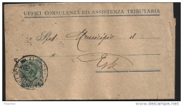 1920  LETTERA CON ANNULLO MONSELICE PADOVA - Marcophilie