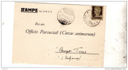 1942     CARTOLINA CON ANNULLO VALDAORA BOLZANO - Storia Postale