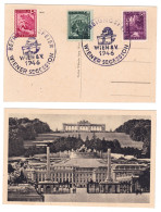 Autriche // 1949 //  Carte De Wien Wienner Sécession 8.05.1946 - Brieven En Documenten