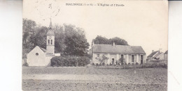 MALNOUE  L EGLISE ET L ECOLE - Andere & Zonder Classificatie