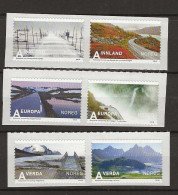 2010 MNH Norway, Mi 1714-19 Postfris** - Nuevos