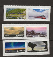 2009 MNH Norway, Mi 1680-85 Postfris** - Neufs