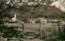 73331388 Jachenau Durchblick Zum Ort Kirche Bayerische Alpen Jachenau - Other & Unclassified