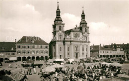 73331323 Ludwigsburg Wuerttemberg Marktplatz Stadtkirche Ludwigsburg Wuerttember - Ludwigsburg