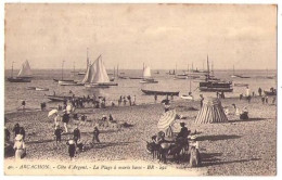 (33) 104, Arcachon, BR 40, La Plage à Marée Basse - Arcachon