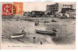 (33) 100, Arcachon, LL 28, Grand Hotel, D'un Carnet - Arcachon