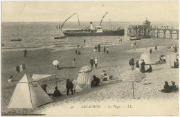 (33) 033, Arcachon, LL 30, La Plage (bateau) - Arcachon