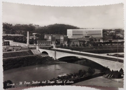 ROMA - 1957 - Foro Italico Dal Ponte Duca D'Aosta - Brücken