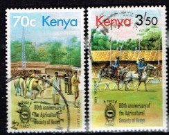 KENYA / Oblitérés/Used / 1982 - 80 Ans De La Société D'agriculture - Kenya (1963-...)