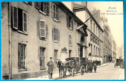 Rare CPA 75008 PARIS - Mairie Du VIIIe Arrondissement (Attelages, Taxis...) ° V.P. N° 181 - Arrondissement: 08