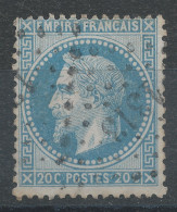 Lot N°83218   N°29A, Oblitéré PC Du GC 1313 DOLE-DU-JURA(38) - 1863-1870 Napoléon III Lauré