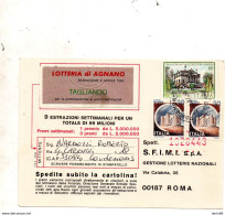 1982 CARTOLINA LOTTERIA DI AGNANO - 1981-90: Marcofilie