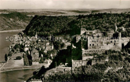 73331188 St Goar Rheinpartie Mit Burg Rheinfels St Goar - St. Goar