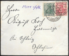 Germany Cöln Lindenthal Cover Mailed 1918. 15Pf Rate - Lettres & Documents