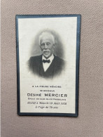 MERCIER Désiré °(TOURNAI 1848) +MONS 1926 - PASSELECQ - Obituary Notices