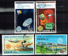 KENYA / Oblitérés/Used / 1983 - Année Mondiale Des Communications - Kenia (1963-...)